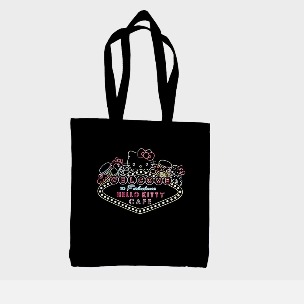Hello Kitty Cafe tote bag from the cafe in Las Vegas! Brand new never used